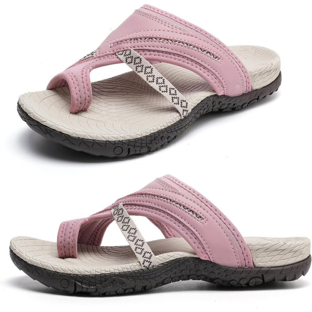 Womens Flip Flops Ladies Arch Support Thong Sandals  Bunion for Walking Beach